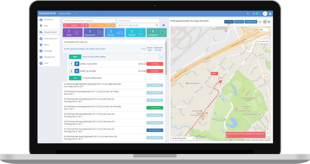 Route Optimizer - Traxxis